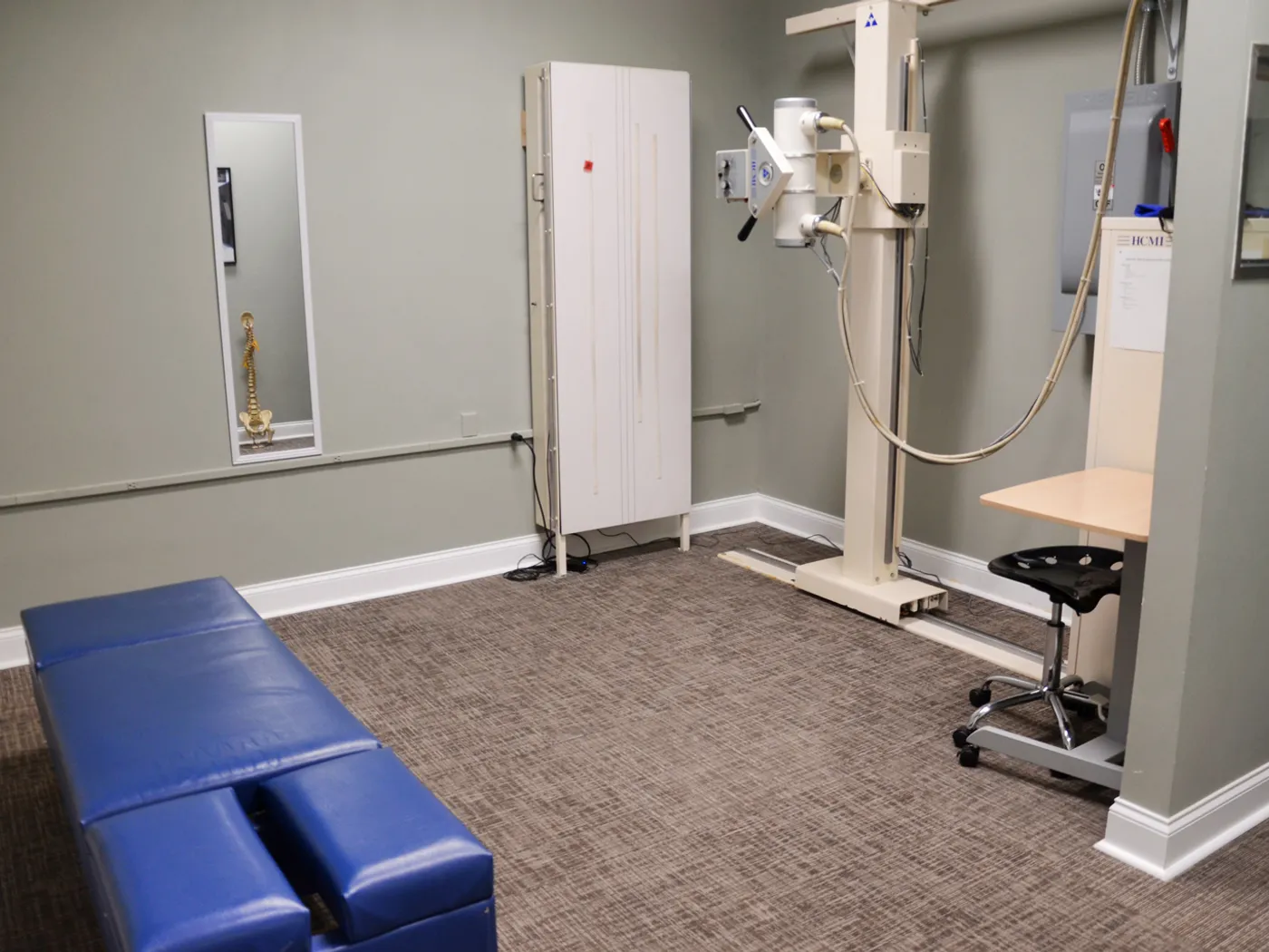 On-site digital X-ray room