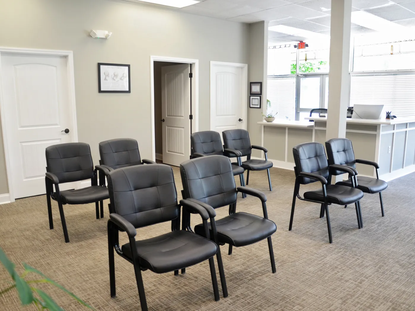 Comfortable waiting area