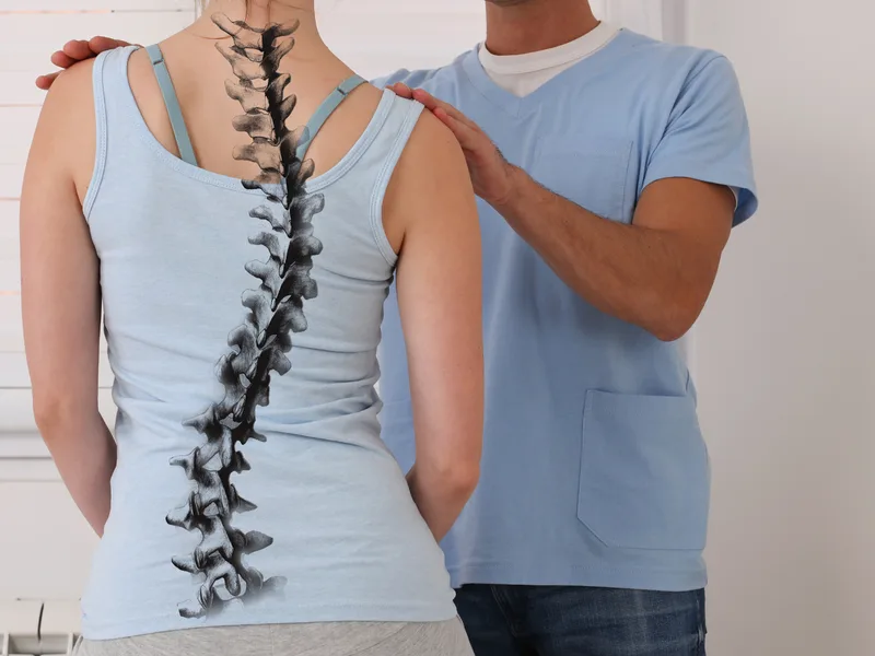 Mountain Creek Chiropractic treating scoliosis in Red Bank
